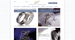 Desktop Screenshot of mathewjewelers.com